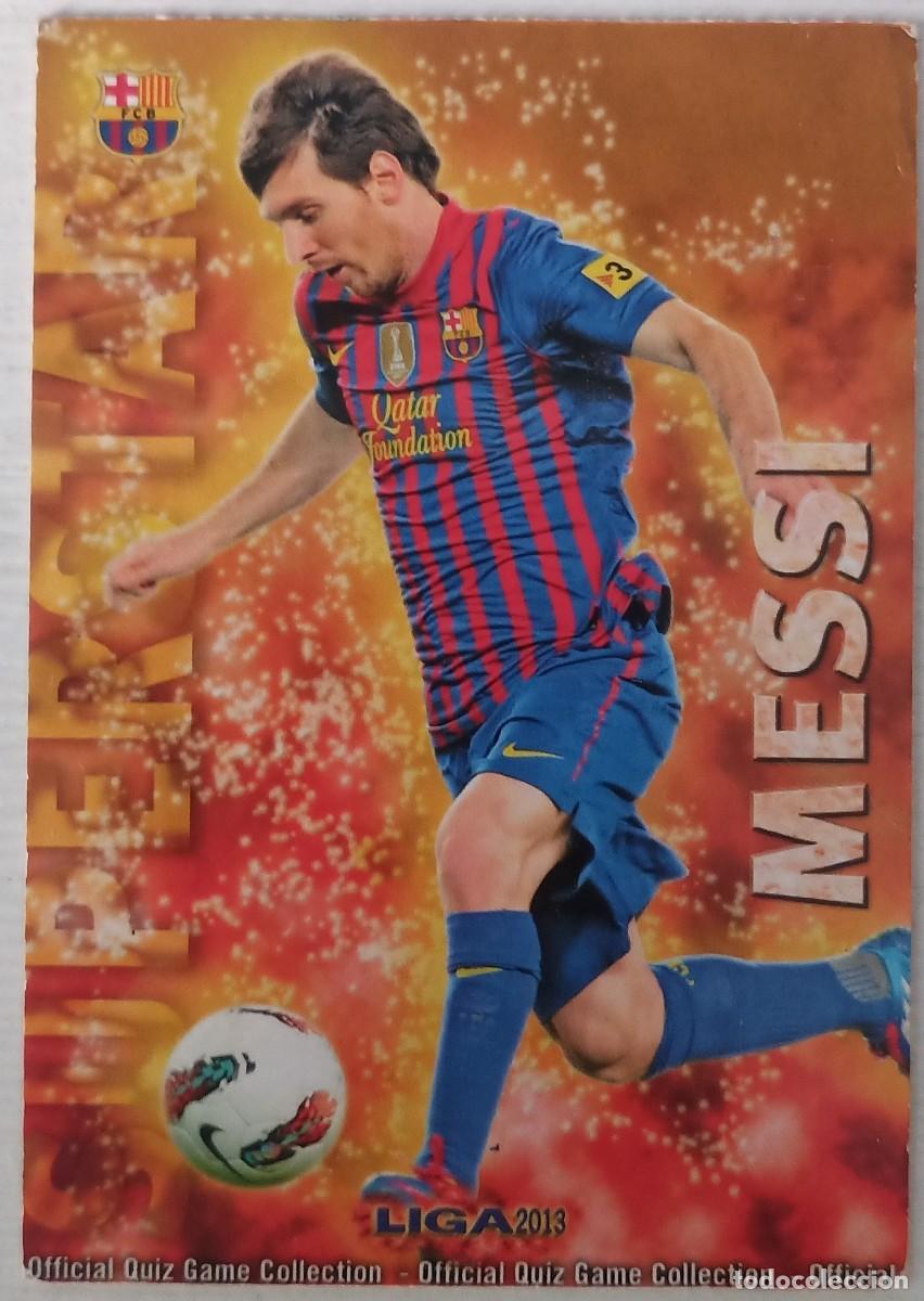Cromos de f&uacute;tbol: Messi. Cromo Liga 2013. - Foto 1