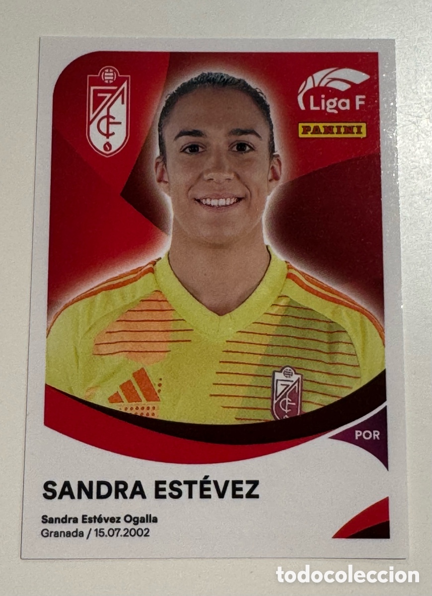 Fu&szlig;ball-Sticker: PANINI LIGA F FEMENINA 2024-2025 24-25 &ndash; N&ordm; 164 SANDRA EST&Eacute;VEZ &ndash; GRANADA CF