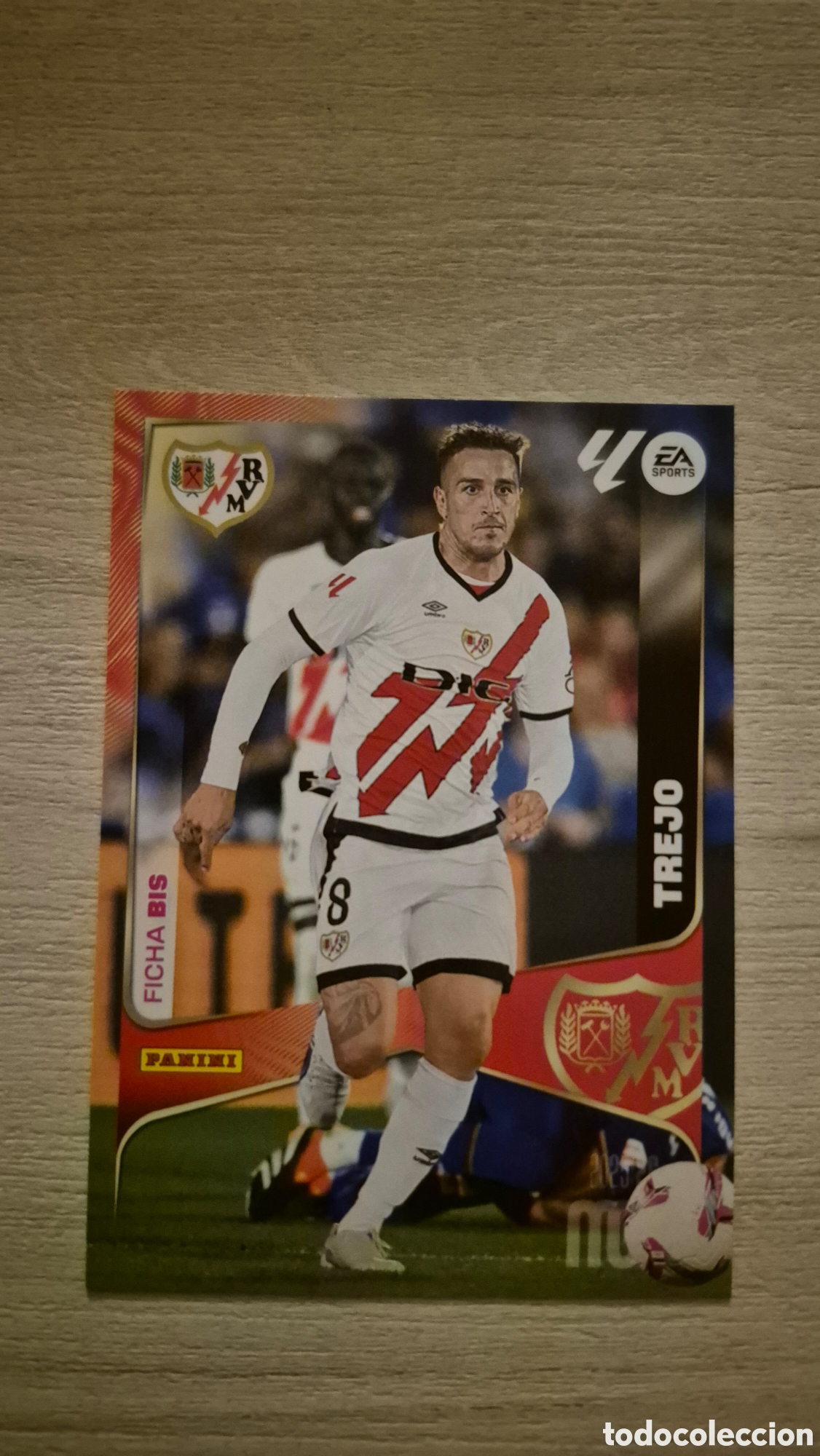 Fu&szlig;ball-Sticker: N&deg;302Bis Rayo Vallecano Trejo Megacracks 25/26