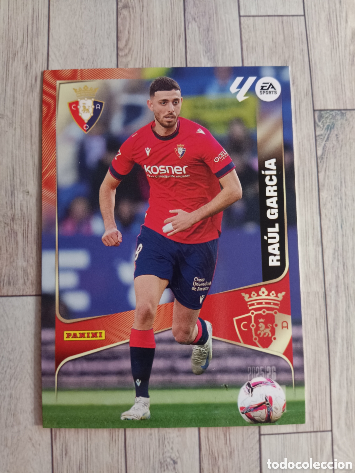 Cromos de f&uacute;tbol: 269 RAUL GARCIA OSASUNA MEGACRACKS 2025 2026 PANINI 25 26