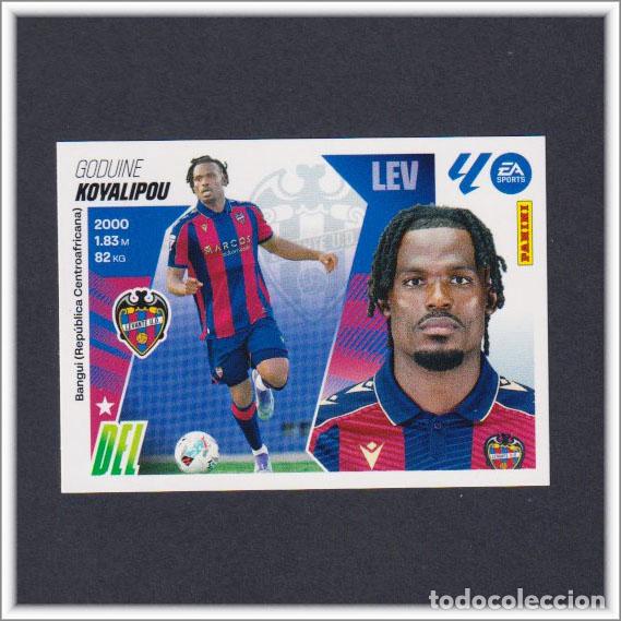 Cromos de f&uacute;tbol: LIGA ESTE 2025 2026 25 26 PANINI KOYALIPOU 43 FICHAJE LEVANTE COLECCI&Oacute;N ALBUM 3&ordf; EDICI&Oacute;N