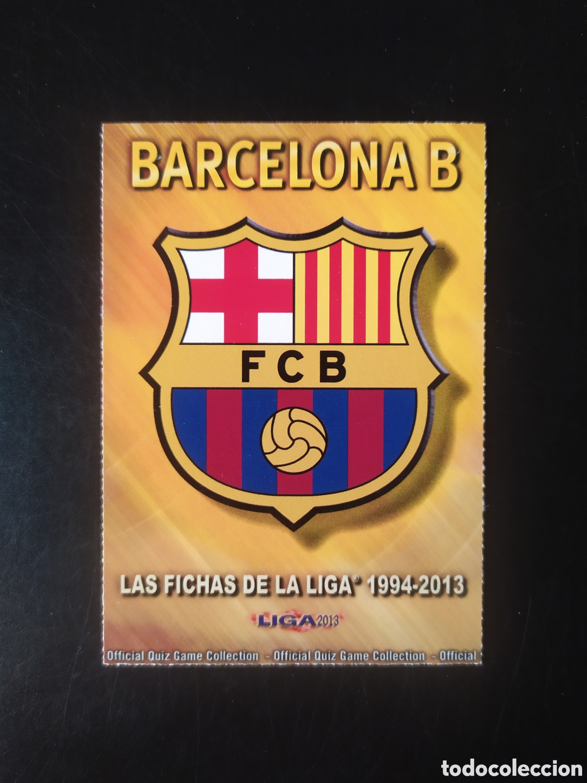 Cromos de Futebol: Mundicromo fichas Liga 2012 2013 12 13 escudo mate n&deg; 892 Barcelona B