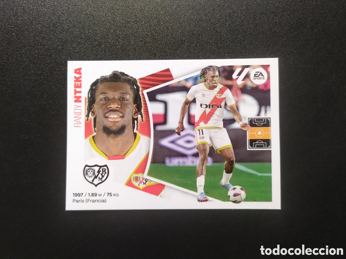 Cromos de F&uacute;tbol: Liga este 2024 2025 24 25 panini Nteka n&deg; 14 Rayo Vallecano