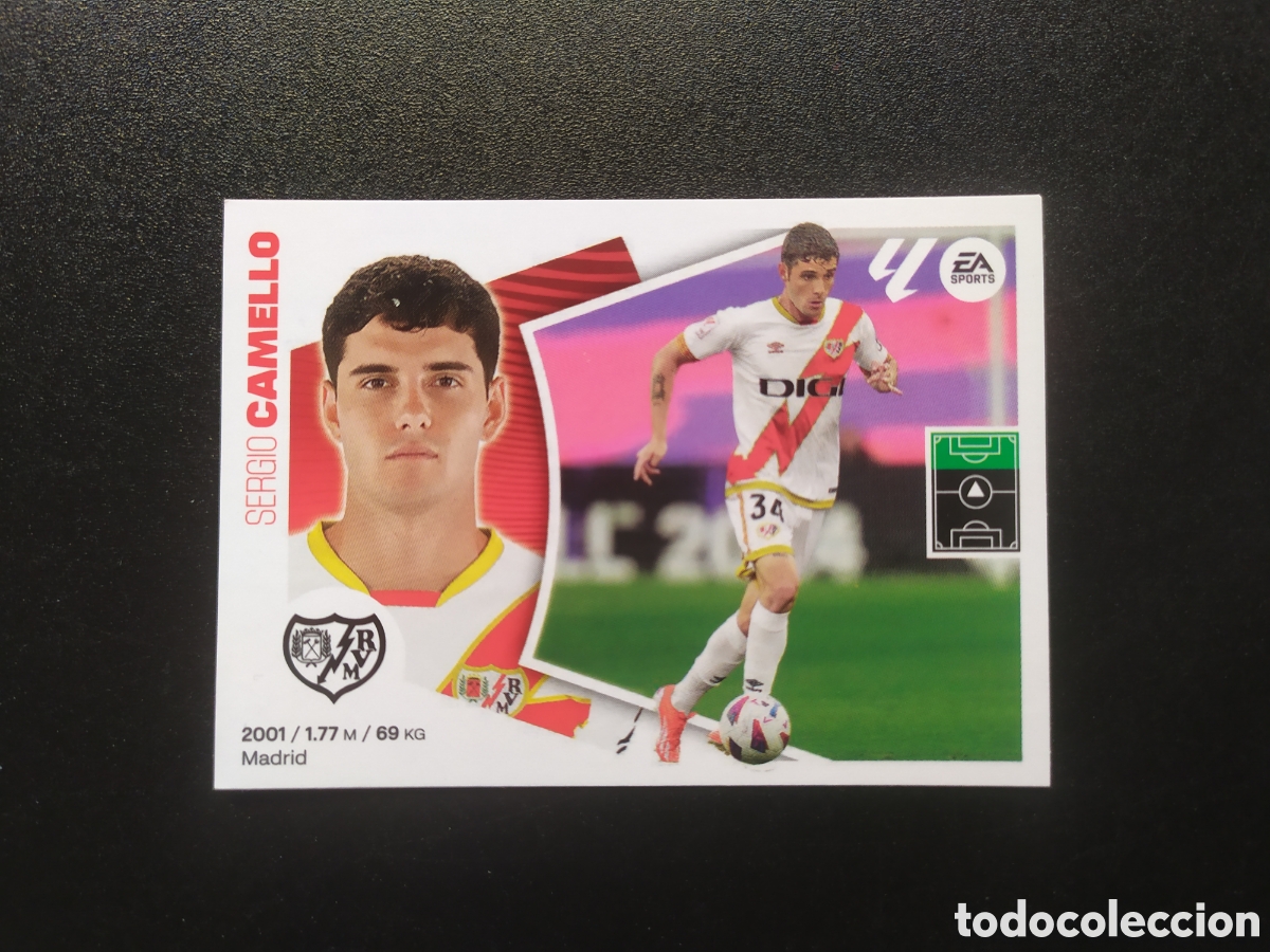 Football Stickers: Liga este 2024 2025 24 25 panini Camello n&deg; 18 Rayo Vallecano