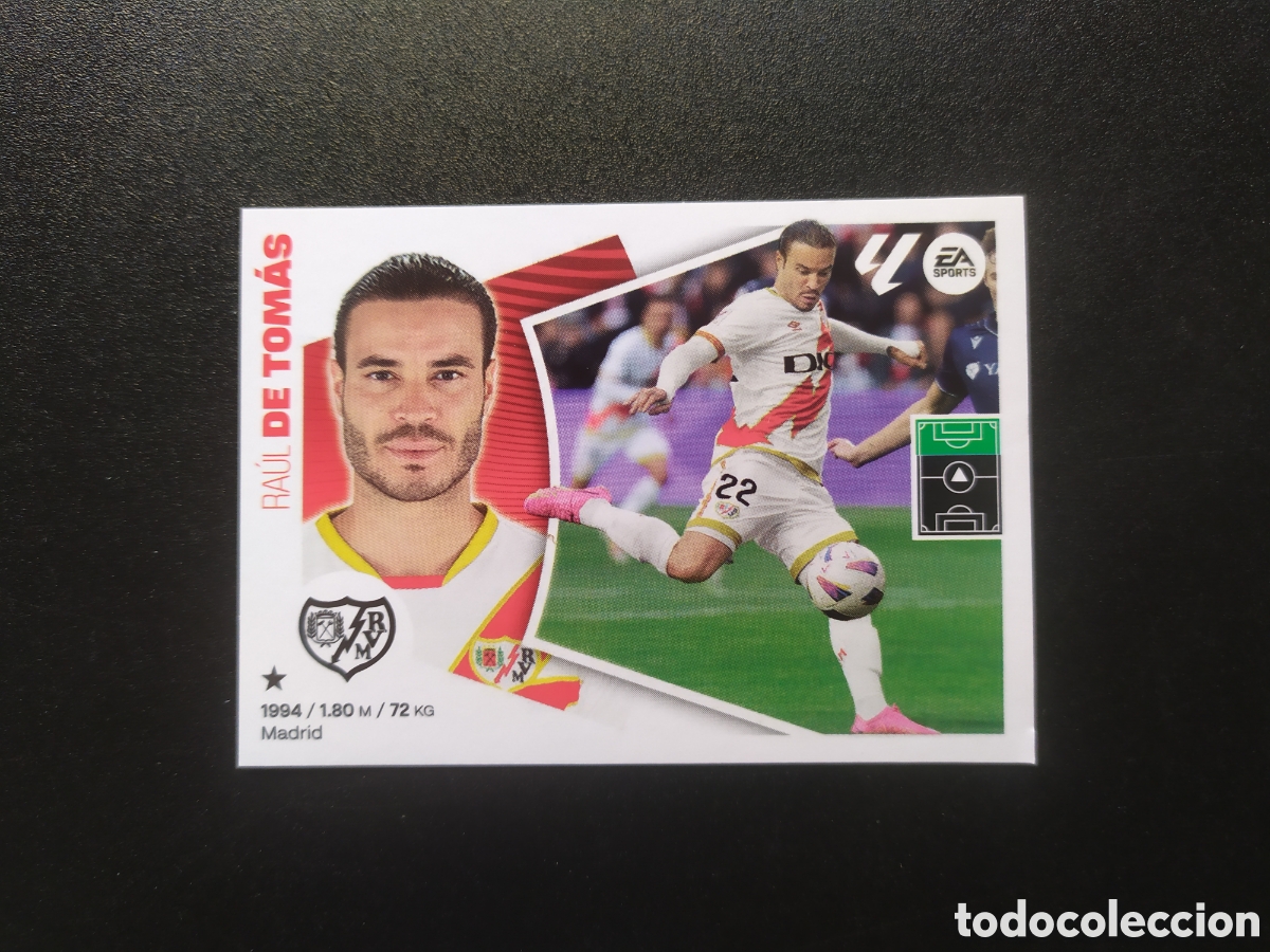 Football Stickers: Liga este 2024 2025 24 25 panini De Tom&aacute;s n&deg; 19 Rayo Vallecano