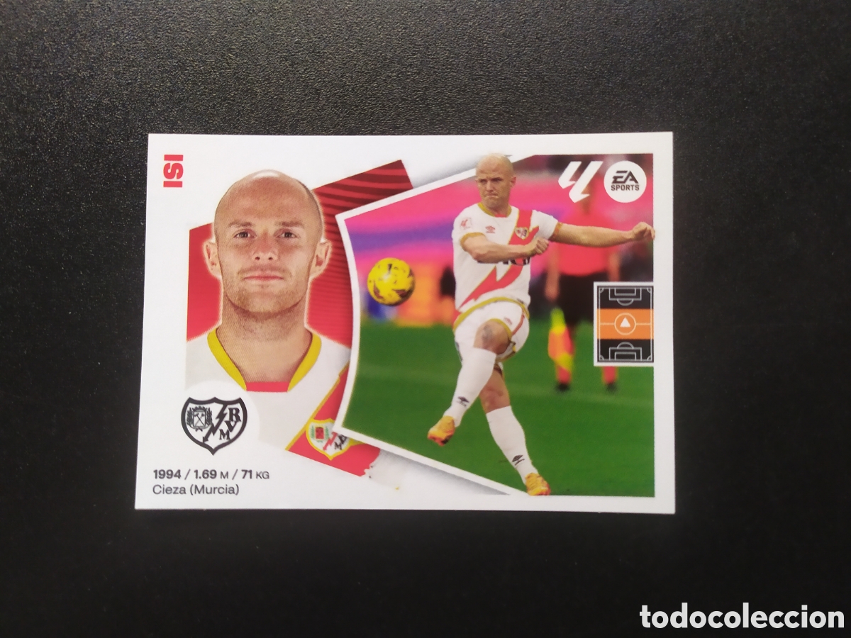 Cromos de F&uacute;tbol: Liga este 2024 2025 24 25 panini Isi n&deg; 15 Rayo Vallecano
