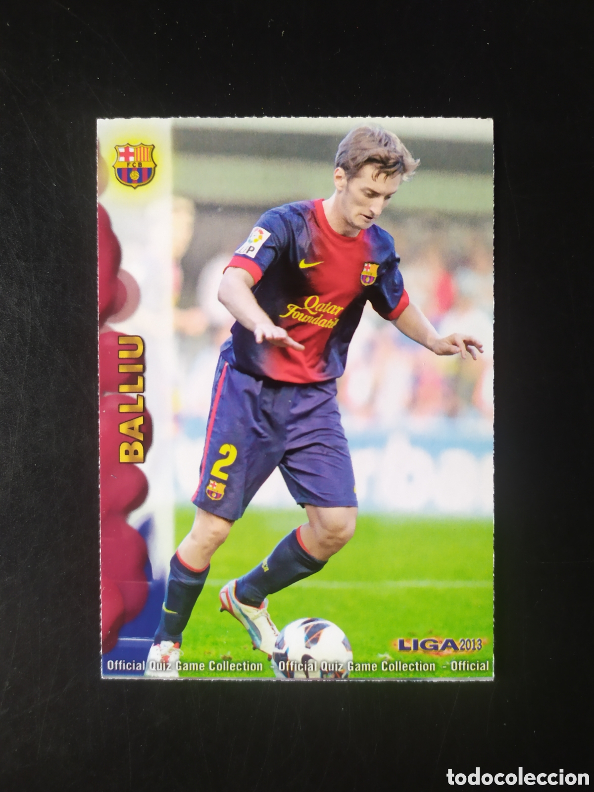 Figurine di Calcio: Mundicromo fichas Liga 2012 2013 12 13 Balliu n&deg; 896 Barcelona B