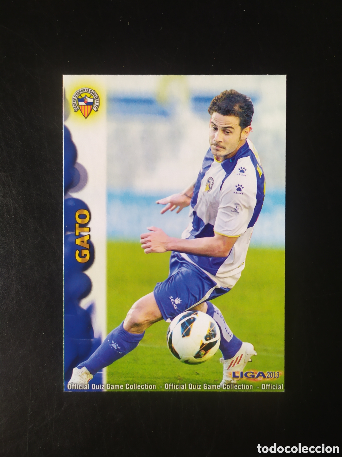 Cromos de Futebol: Mundicromo fichas liga 2012 2013 12 13 Gato n&deg; 1235 Sabadell