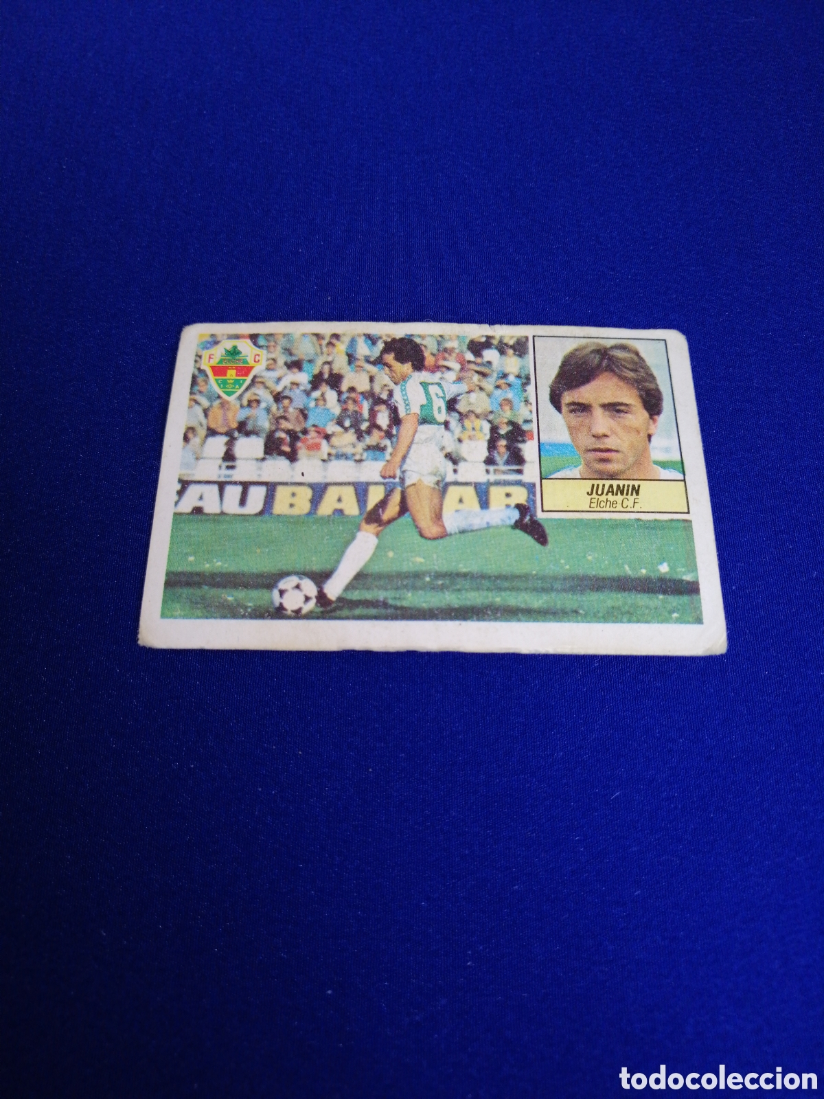 Football Stickers: LIGA 84-85 JUANIN - ELCHE CLUB DE F&Uacute;TBOL