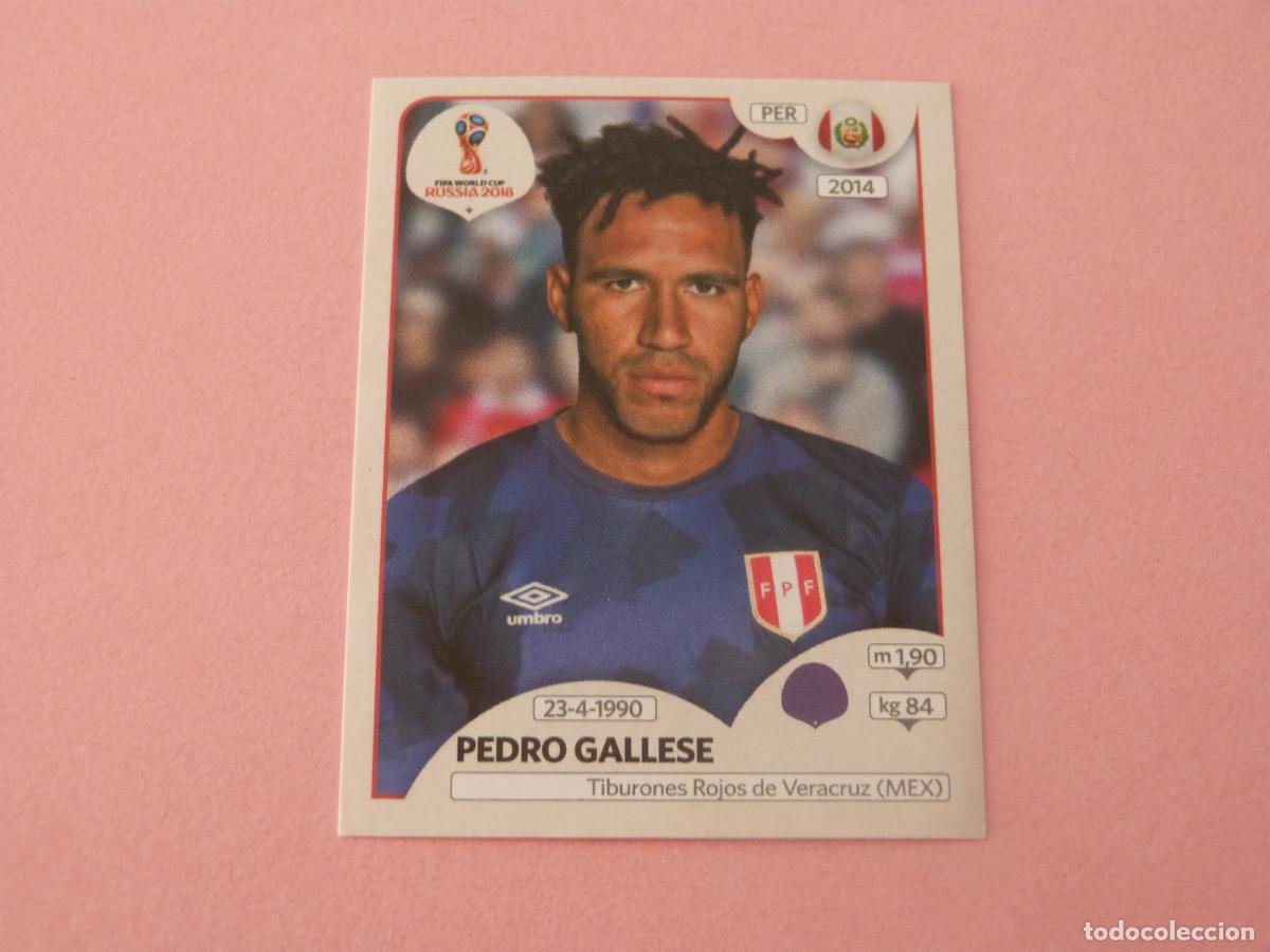 Cromos de F&uacute;tbol: CROMO FUTBOL PEDRO GALLESE PERU SIN PEGAR N&ordm; 234 MUNDIAL RUSIA 2018 PANINI