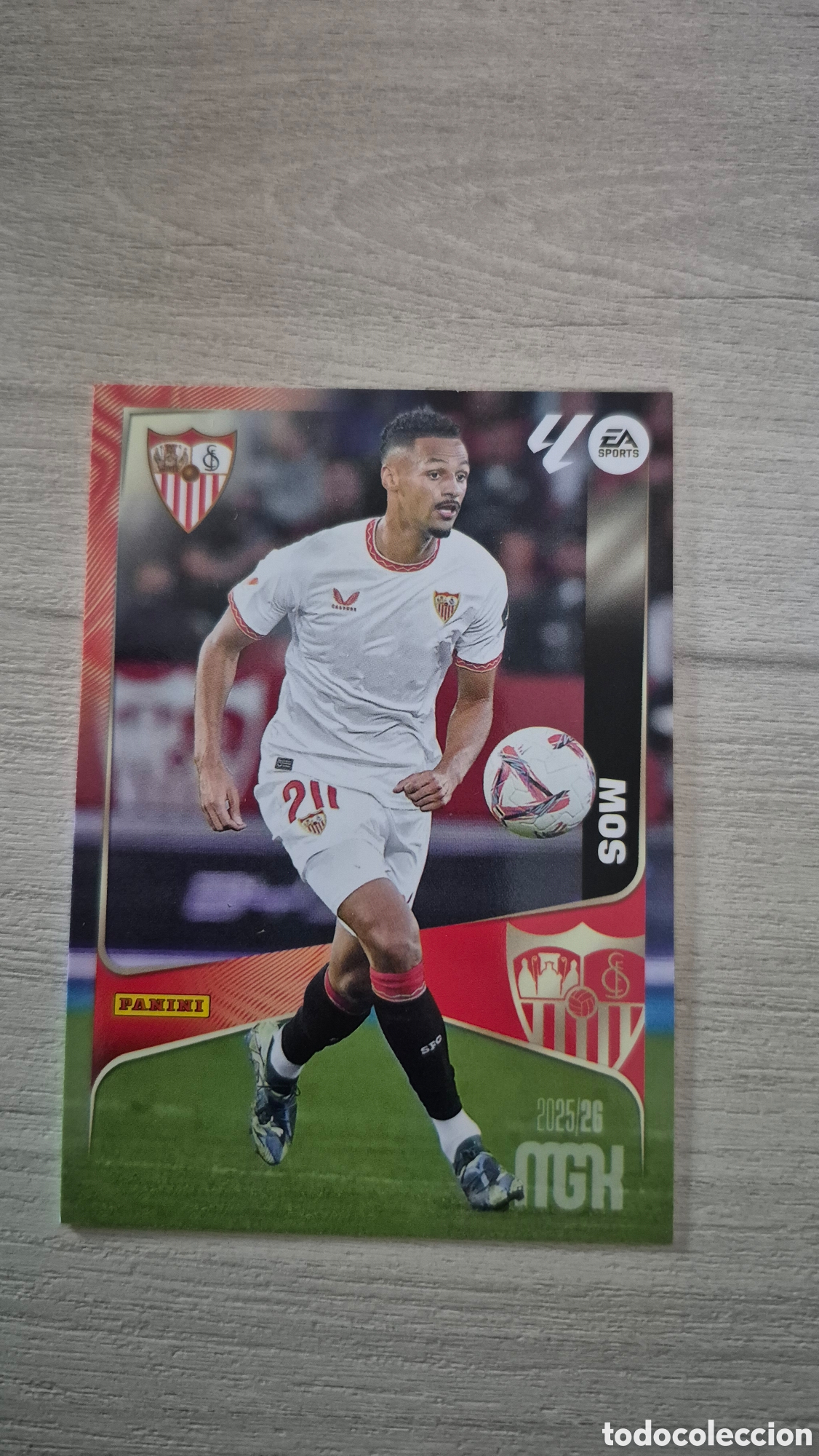 Cromos de Futebol: N&deg;335 Sevilla Sow Megacracks 25/26