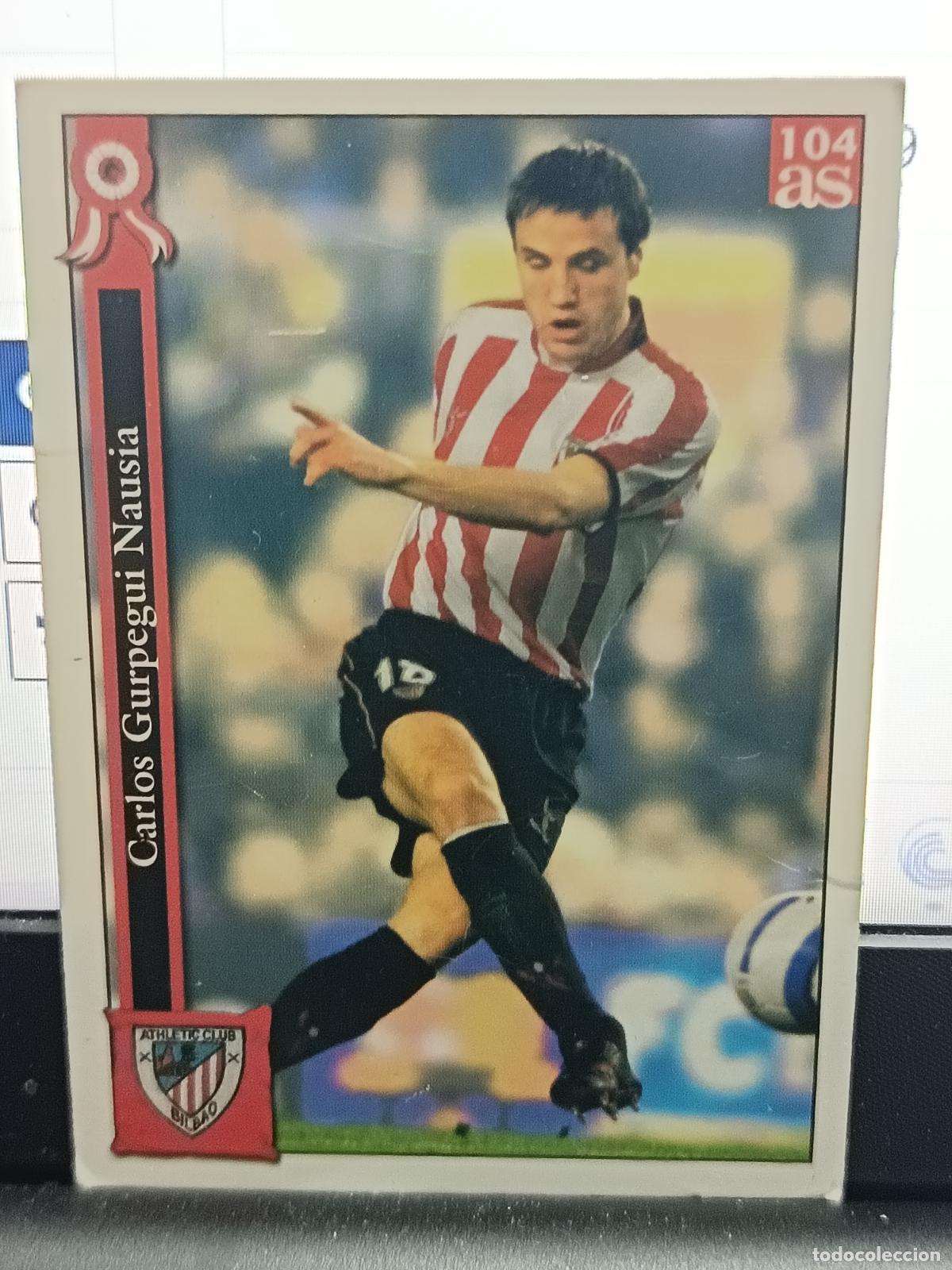 Football Stickers: GURPEGUI. Trading card Athletic Club. AS de la Liga 2005- 2006. MC Sport