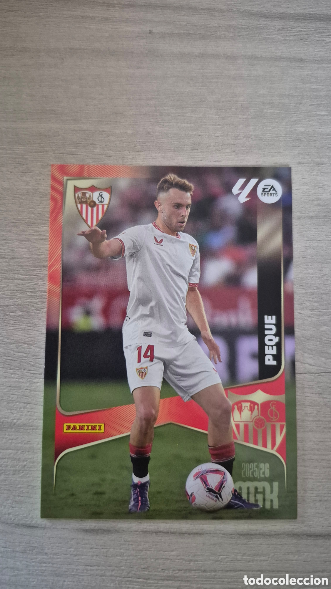 Cromos de f&uacute;tbol: N&deg;338 Sevilla Peque Megacracks 25/26
