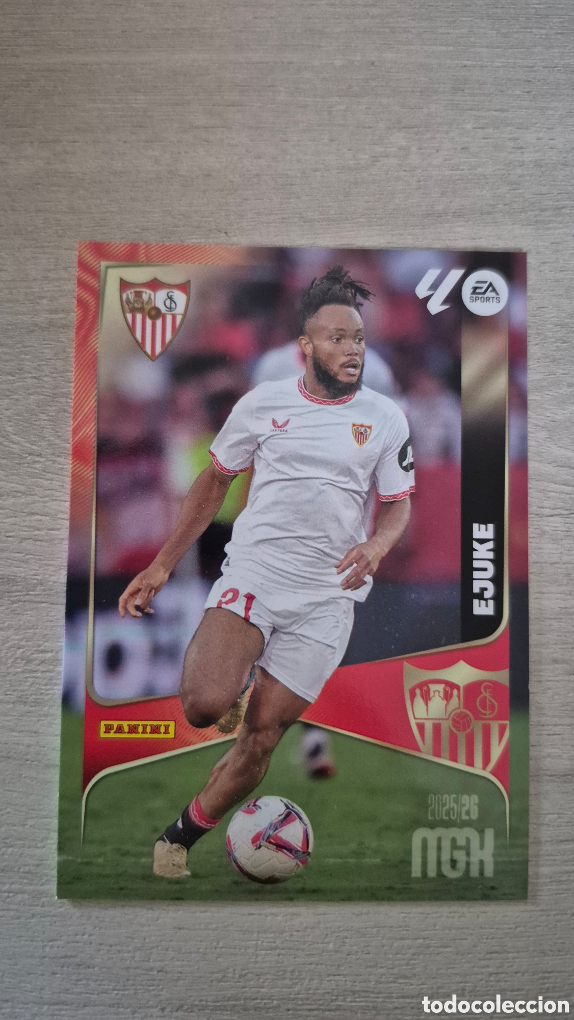 Fu&szlig;ball-Sticker: N&deg;339 Sevilla Ejuke Megacracks 25/26
