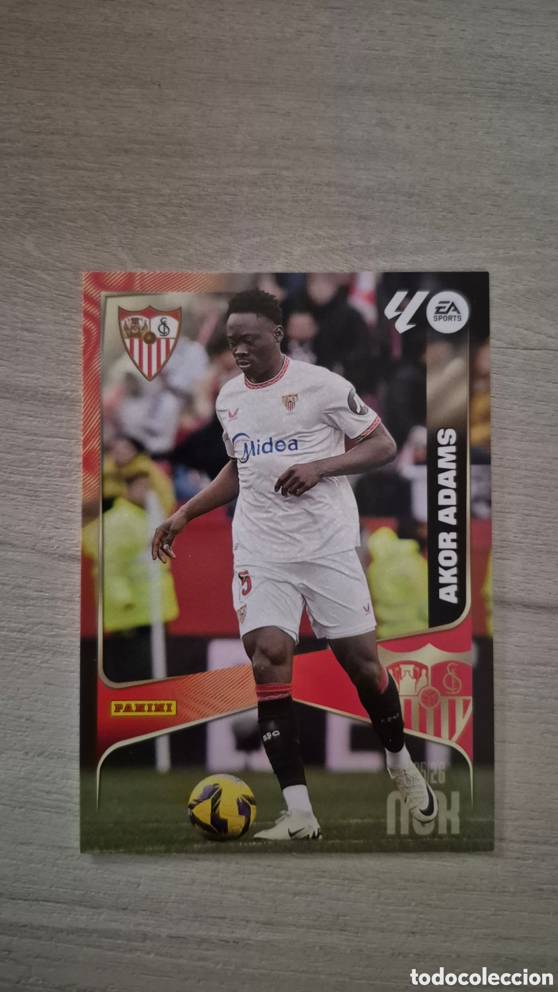 Figurine di Calcio: N&deg;342 Sevilla Akor Adams Megacracks 25/26