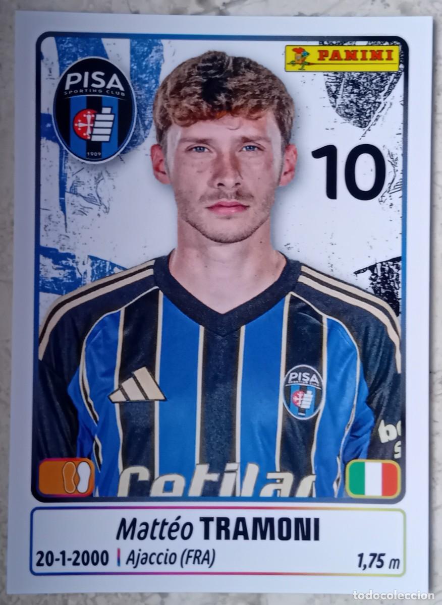 Figurine di Calcio: Figurina Calciatori 2026 Cromo Panini 2025-26 Matteo Tramoni Pisa n 387