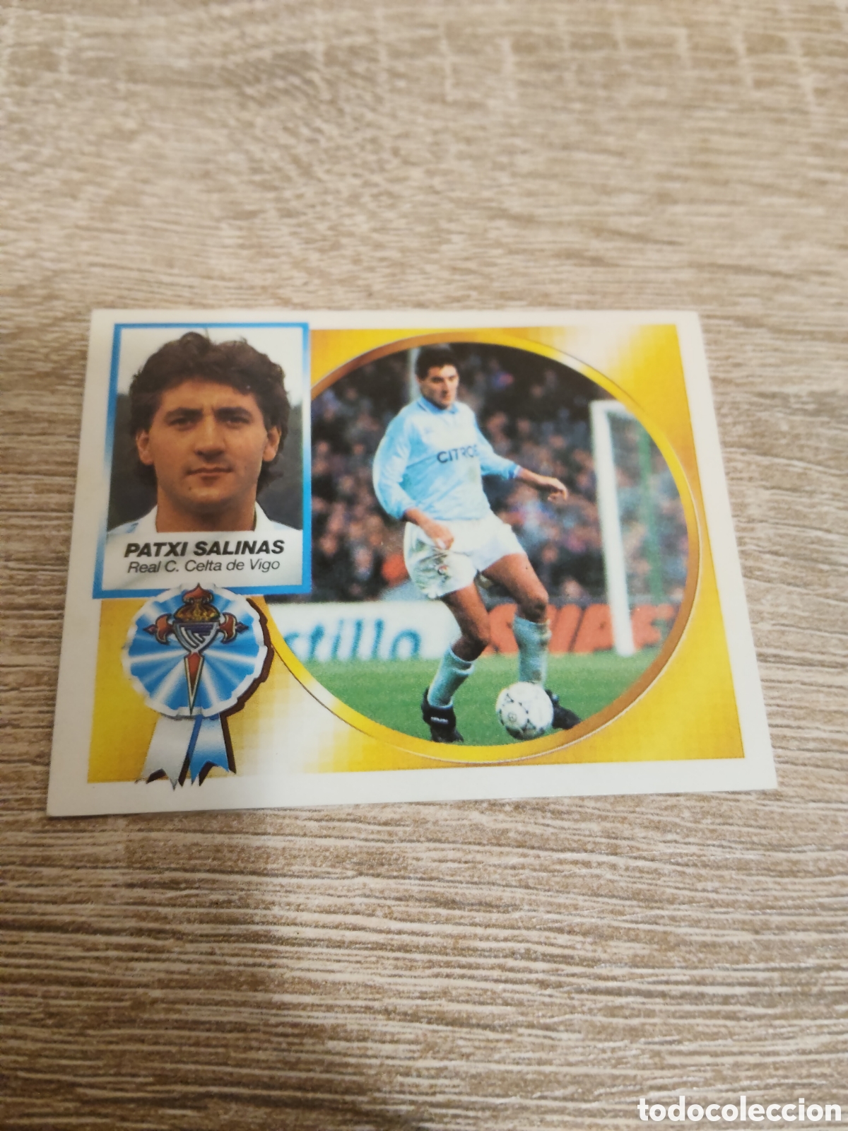 Cromos de F&uacute;tbol: Patxi Salinas Celta de Vigo liga 1994 1995 94 95 ediciones este