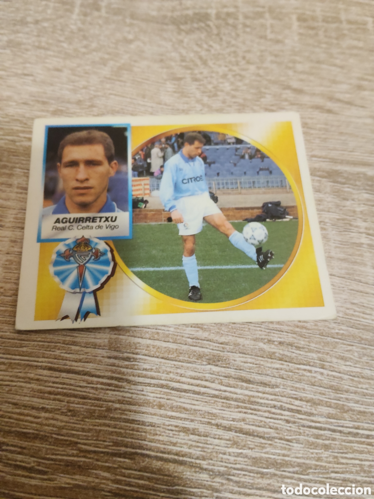 Cromos de F&uacute;tbol: Aguirretxu Celta de Vigo liga 1994 1995 94 95 ediciones este