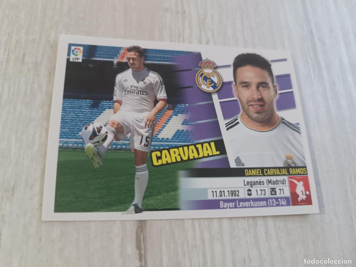 Cromos de f&uacute;tbol: CARVAJAL FICHAJE 10 LIGA ESTE 2013 2014 13 14. NUNCA PEGADO.