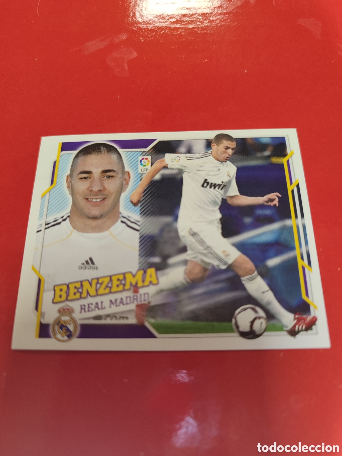 Cromos de F&uacute;tbol: Karim Benzema Este10/11
