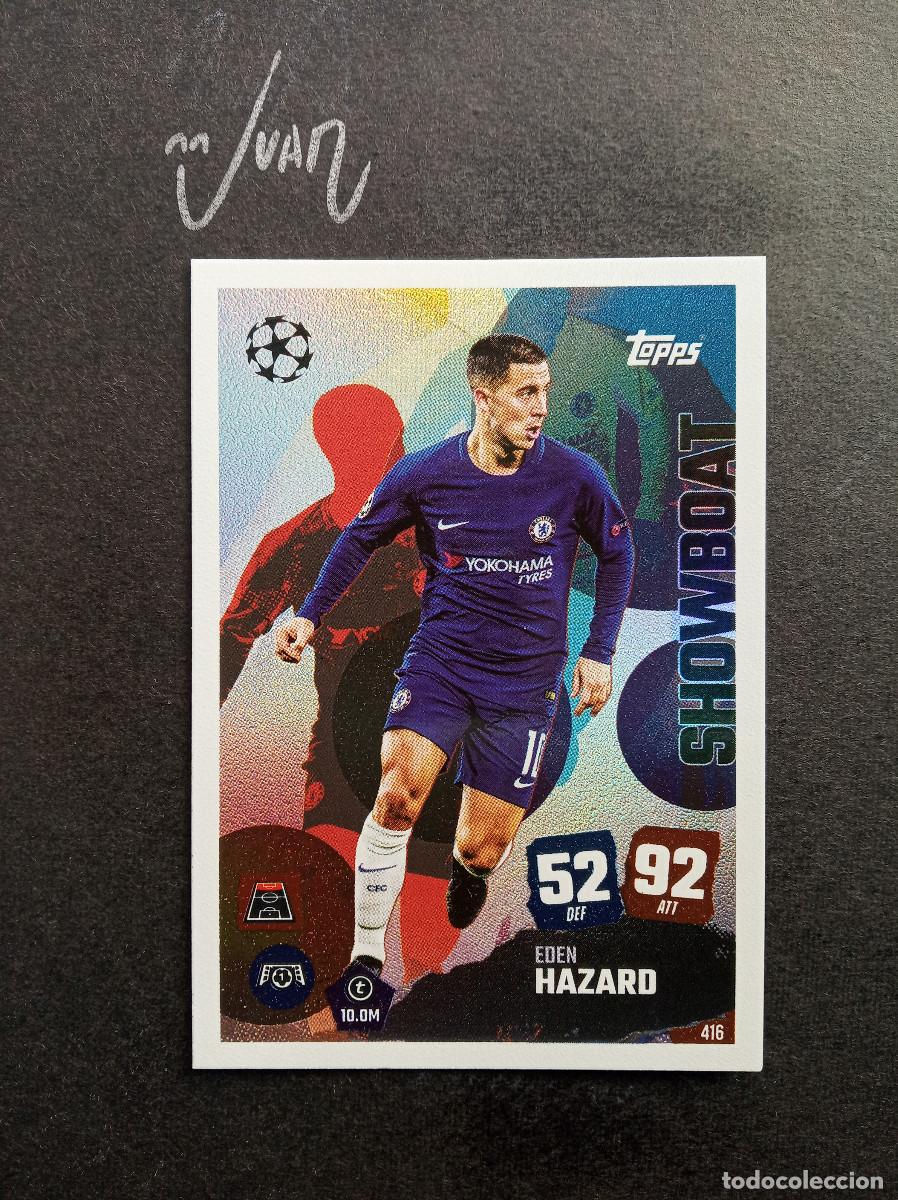 Cartes &agrave; collectionner de Football: N&ordm; 416 SHOWBOAT HAZARD CHELSEA FC BELGICA ⚽ TOPPS &reg; MATCH ATTAX CHAMPIONS 2025 2026 25 26 NUEVO