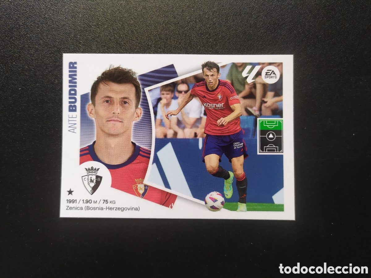 Cromos de F&uacute;tbol: Liga este 2024 2025 24 25 panini Budimir n&deg; 20 Osasuna