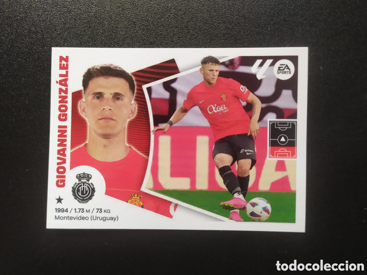 Football Stickers: Liga este 2024 2025 24 25 panini Giovanni Gonz&aacute;lez n&deg; 6 Mallorca