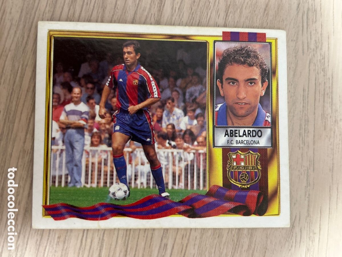 Football Stickers: ABELARDO BARCELONA LIGA ESTE 1995 1996 95 96 NUNCA PEGADO SIN PEGAR