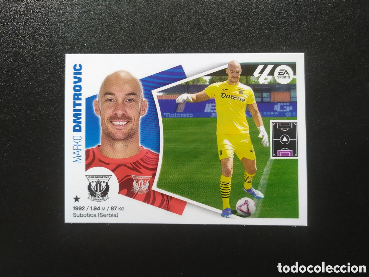 Cromos de F&uacute;tbol: Liga este 2024 2025 24 25 panini Dmitrovic n&deg; 4 Leganes