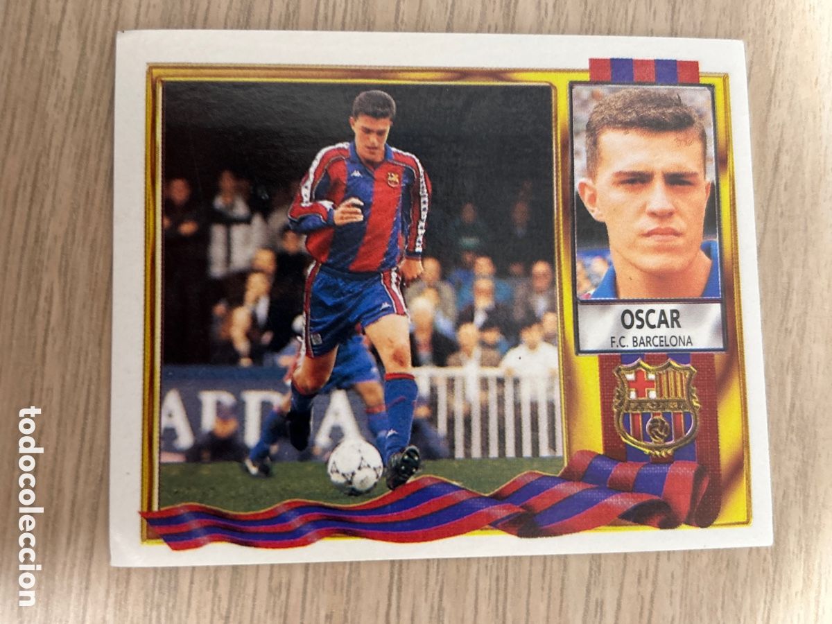 Football Stickers: OSCAR BARCELONA LIGA ESTE 1995 1996 95 96 NUNCA PEGADO SIN PEGAR