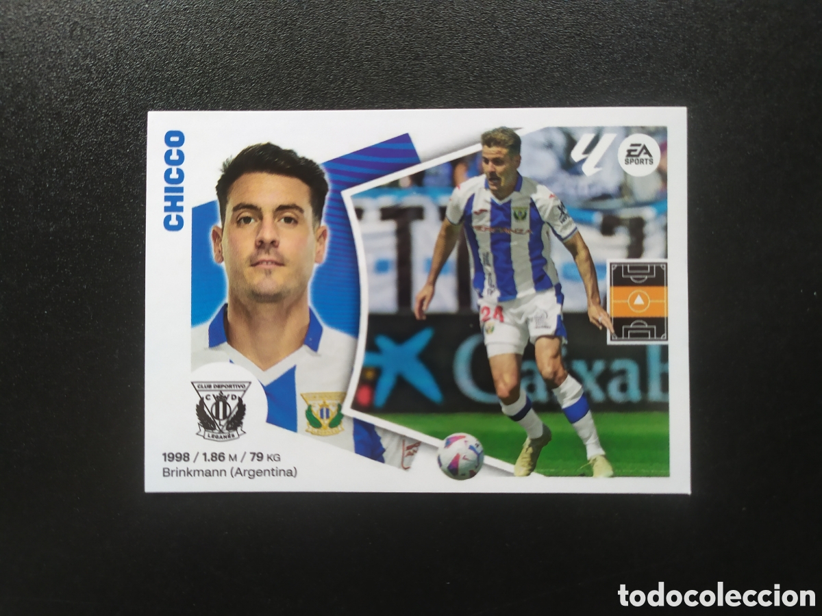 Cromos de F&uacute;tbol: Liga este 2024 2025 24 25 panini Chicco n&deg; 13 Leganes