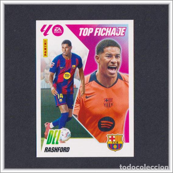 Cromos de f&uacute;tbol: LIGA ESTE 2025 2026 25 26 PANINI RASHFORD 69 TOP FICHAJE BARCELONA BAR&Ccedil;A COLECCI&Oacute;N ALBUM 4&ordf; EDICI&Oacute;N