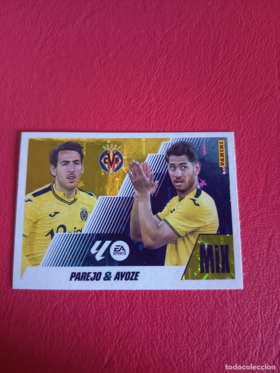 Football Stickers: Liga Este 25 26 Panini MIX PAREJO - AYOZE N&deg;19 VILLARREAL nuevo sin pegar