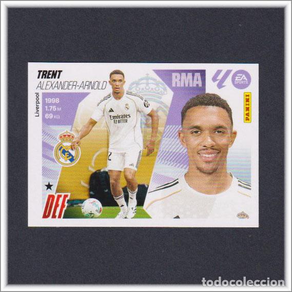 Fu&szlig;ball-Sticker: LIGA ESTE 2025 2026 25 26 PANINI TRENT ALEXANDER-ARNOLD 9 FICHAJE REAL MADRID COLECCI&Oacute;N 2&ordf; EDICI&Oacute;N