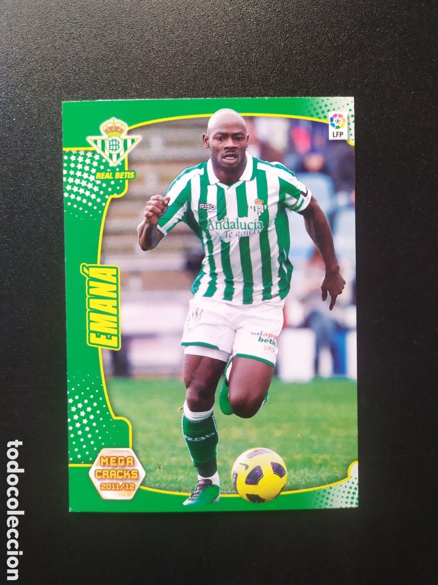 Football Stickers: Megacracks 2011 2012 11 12 panini Emana n&ordm; 67 Real Betis