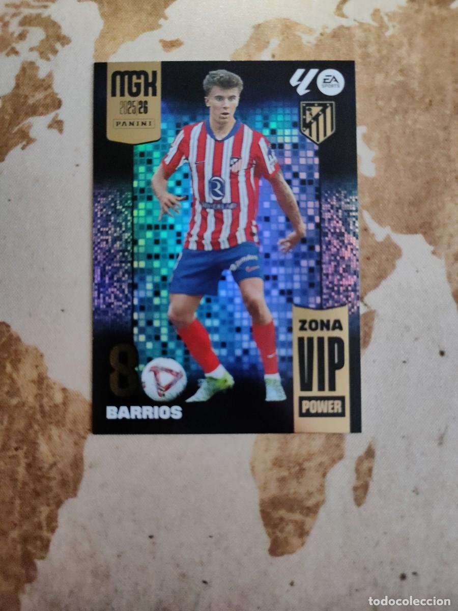 Cromos de f&uacute;tbol: Zona VIP POWER P 389 BARRIOS Megacracks MGK 2025-26