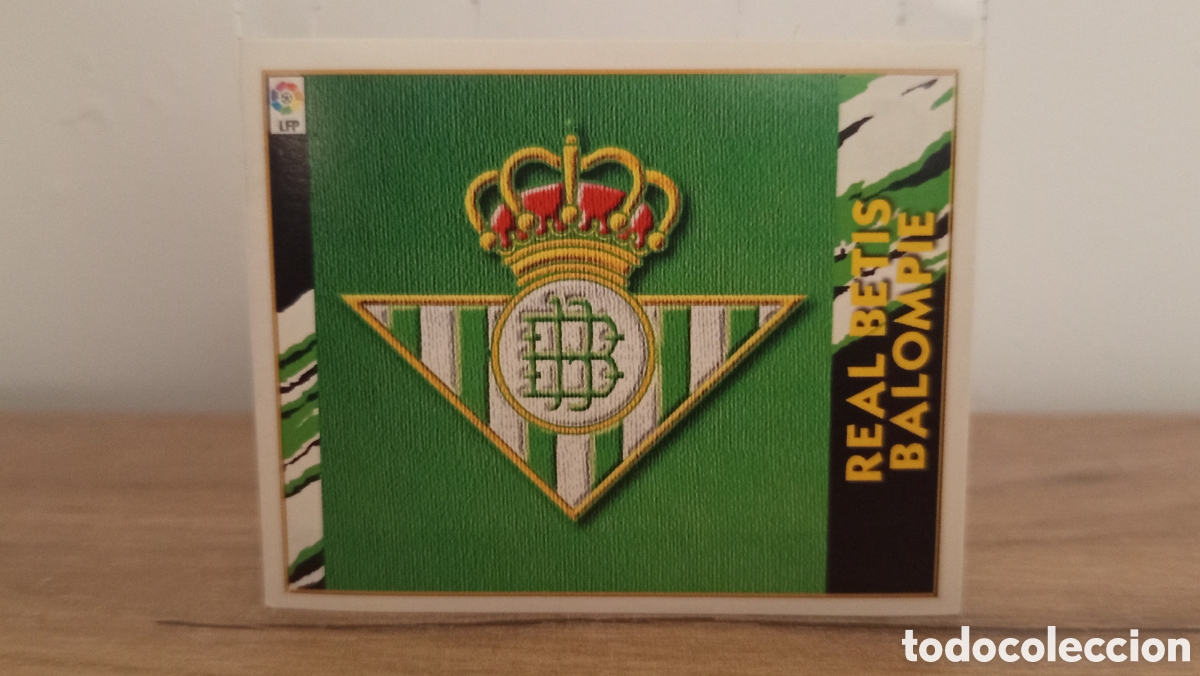 Cromos de F&uacute;tbol: ❇️ CROMO STICKER ⚽ ESCUDO BETIS 1997 1998 97 98 ESTE SIN PEGAR ❇️