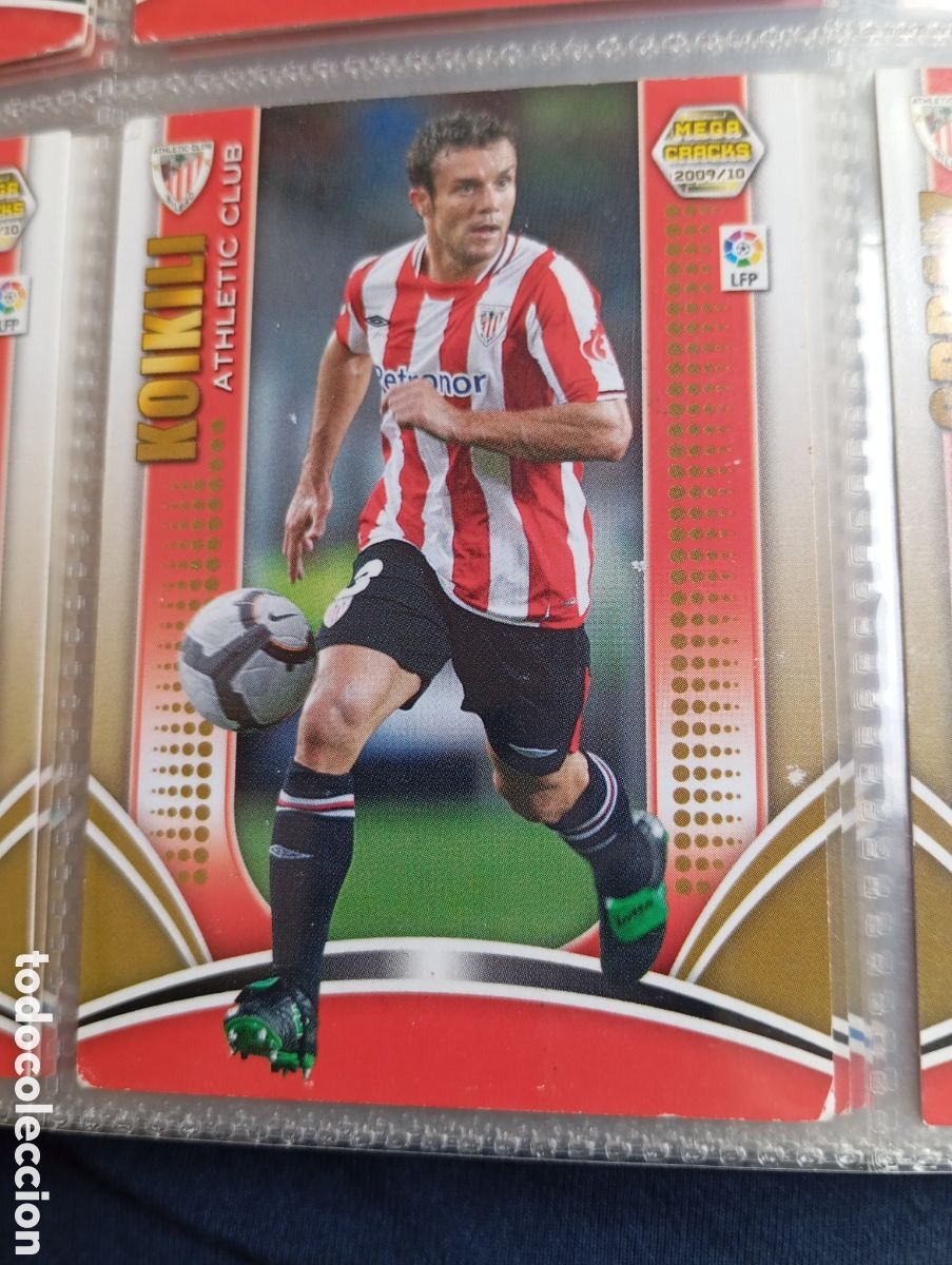 Fu&szlig;ball-Sticker: Orbaiz Athletic Club Bilbao Ficha Cromo futbol Megacracks 2009-2010 Liga BBVA MGK 09-10 Panini LFP