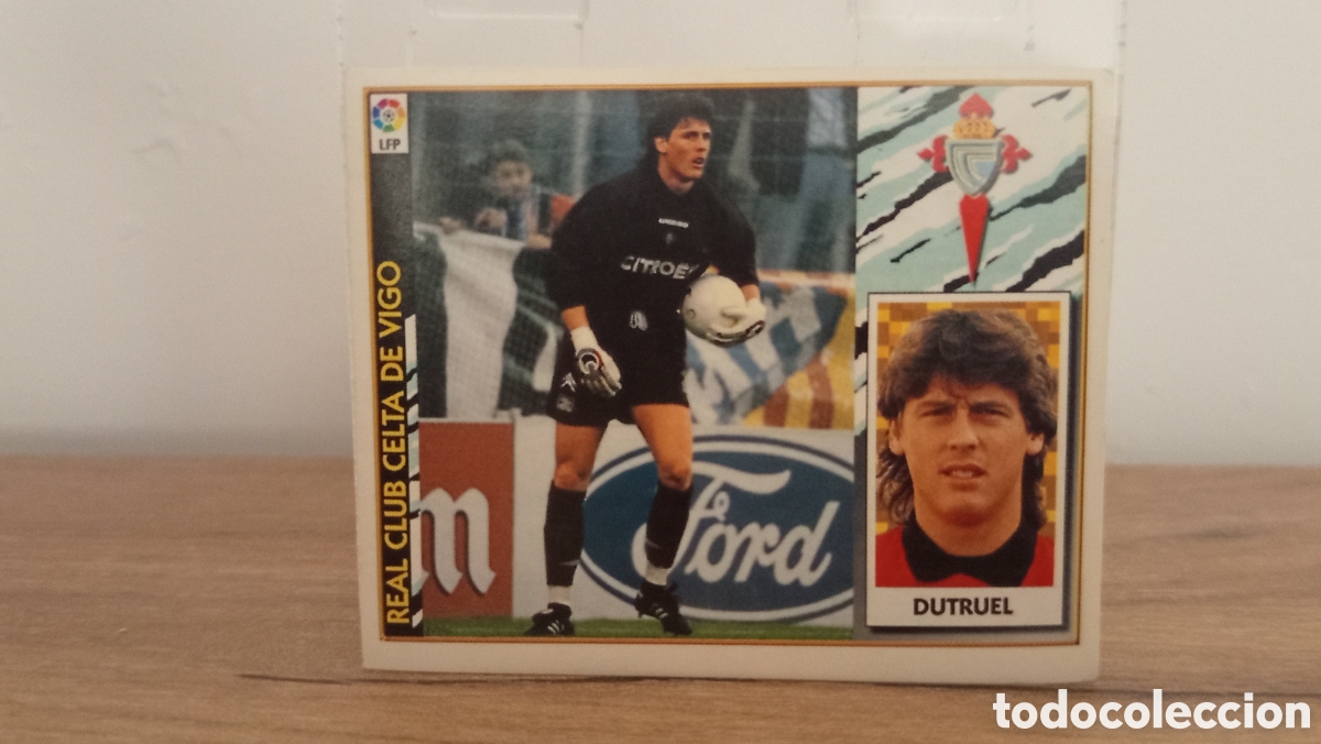Cromos de F&uacute;tbol: ❇️ CROMO STICKER ⚽ DUTRUEL CELTA DE VIGO 1997 1998 97 98 ESTE SIN PEGAR ❇️