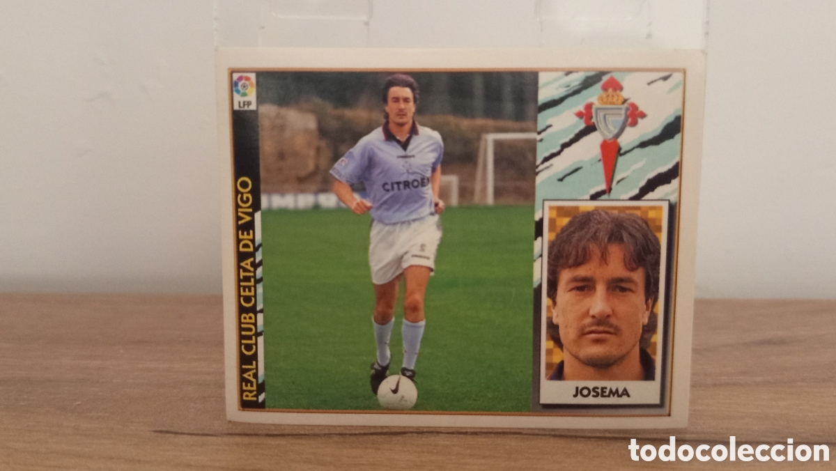 Cromos de F&uacute;tbol: ❇️ CROMO STICKER ⚽ JOSEMA CELTA DE VIGO 1997 1998 97 98 ESTE SIN PEGAR ❇️