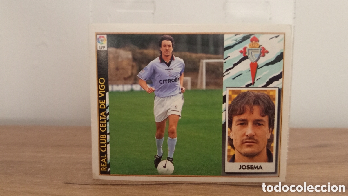 Cromos de F&uacute;tbol: ❇️ CROMO STICKER ⚽ JOSEMA CELTA DE VIGO 1997 1998 97 98 ESTE SIN PEGAR ❇️