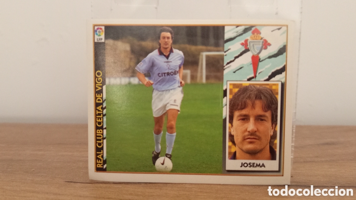 Cromos de F&uacute;tbol: ❇️ CROMO STICKER ⚽ JOSEMA CELTA DE VIGO 1997 1998 97 98 ESTE SIN PEGAR ❇️