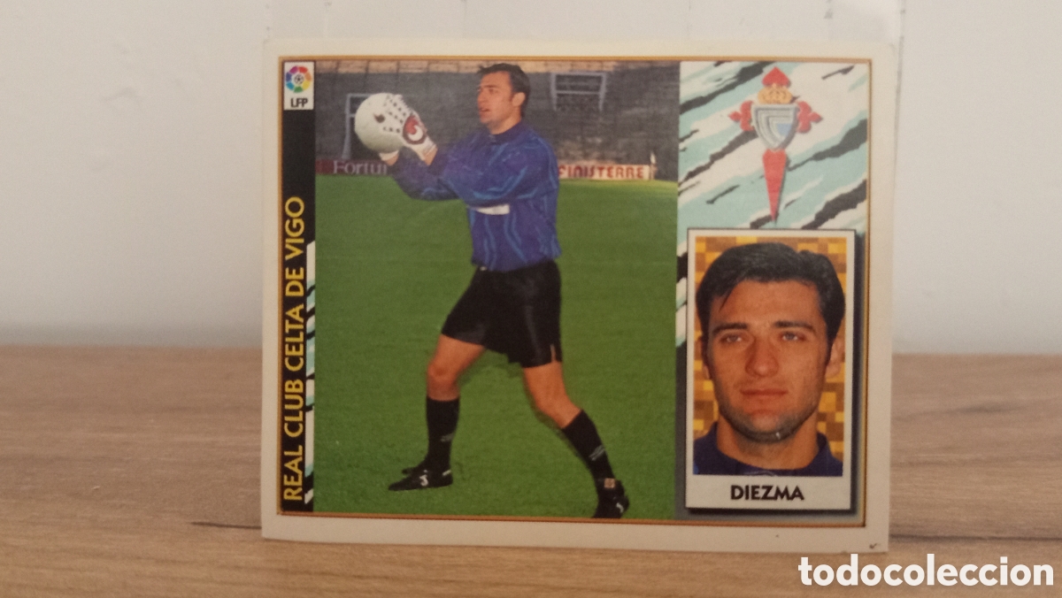 Cromos de F&uacute;tbol: ❇️ CROMO STICKER ⚽ DIEZMA CELTA DE VIGO 1997 1998 97 98 ESTE SIN PEGAR ❇️