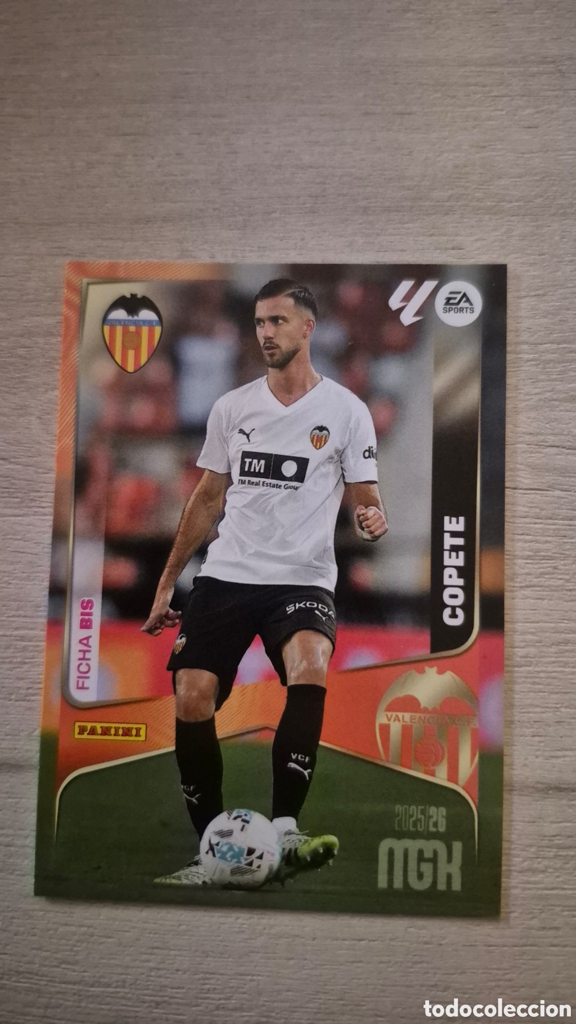 Figurine di Calcio: N&deg;348Bis Valencia Copete Megacracks 25/26