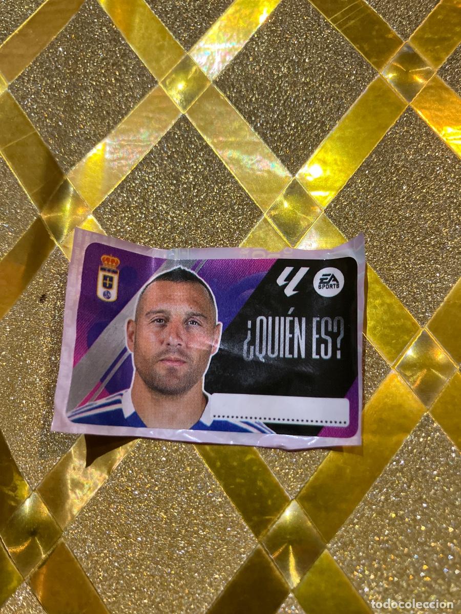 Cromos de F&uacute;tbol: CROMO CHICLE DE LIGA ESTE 2025 2026 OVIEDO &iquest; QUIEN ES ? PANINI CANDY !