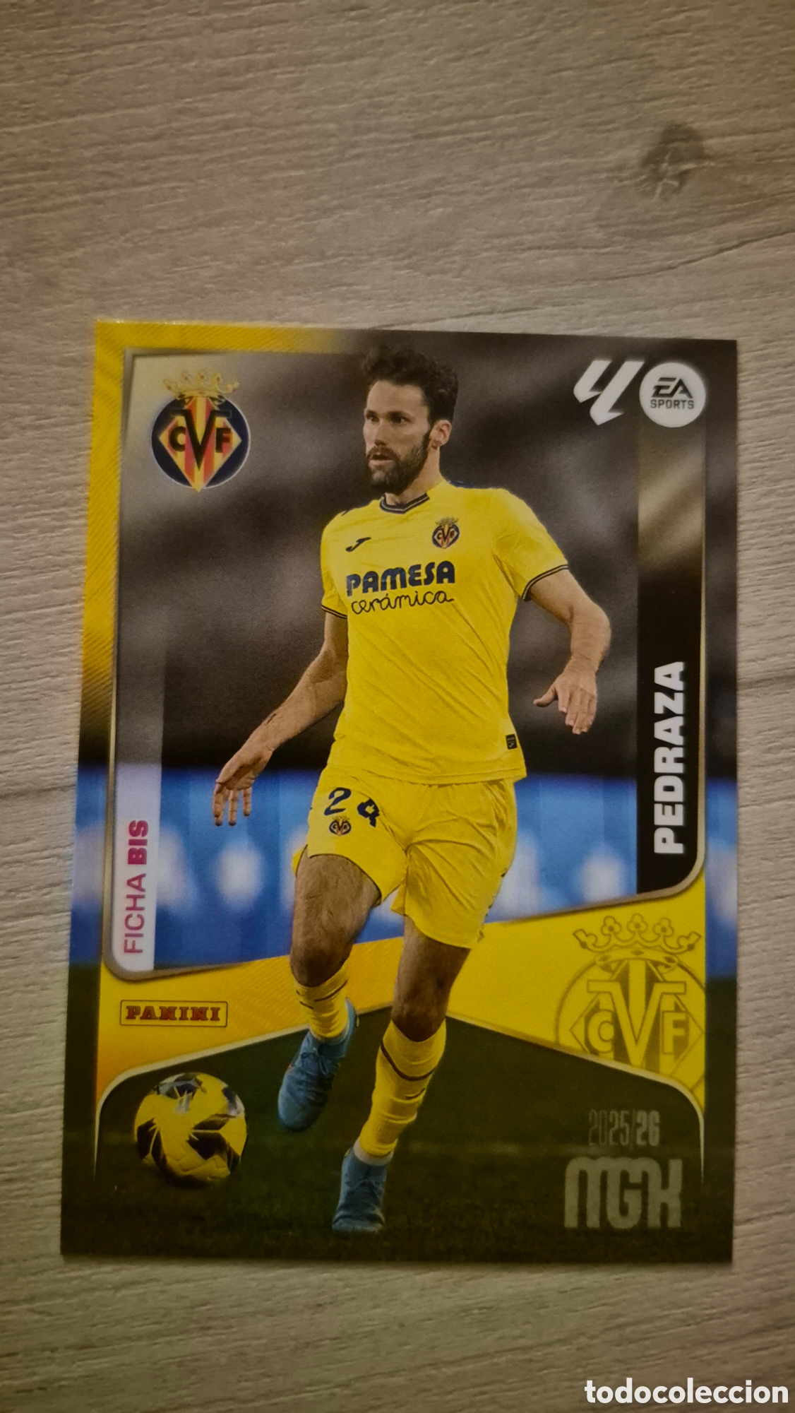 Fu&szlig;ball-Sticker: N&deg;368Bis Villarreal Pedraza Megacracks 25/26