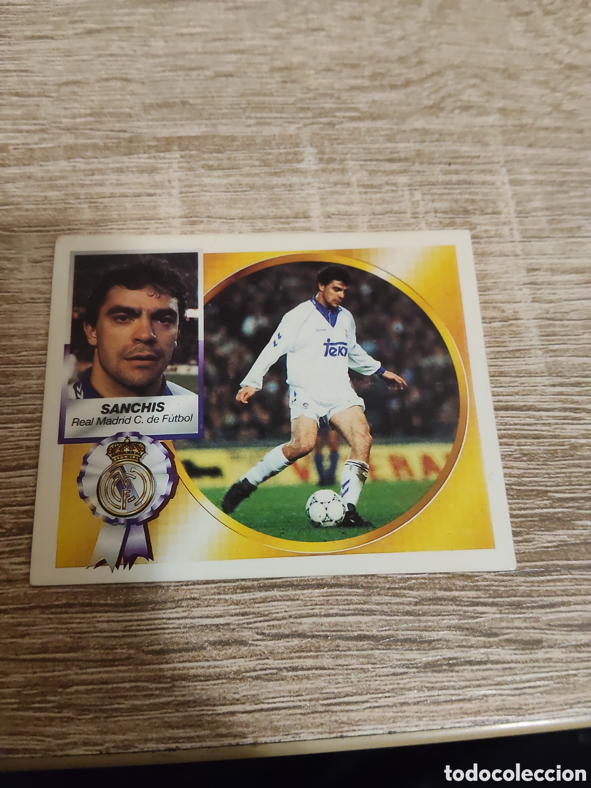 Cromos de f&uacute;tbol: Sanch&iacute;s Real Madrid liga 1994 1995 94 95 ediciones este