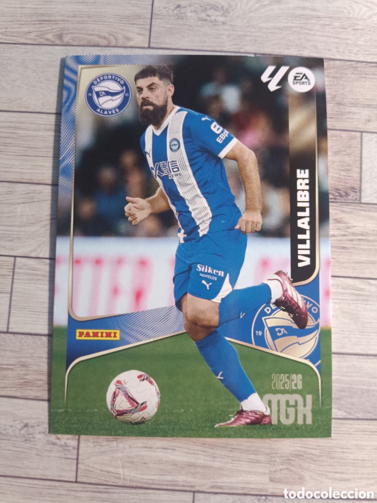 Fu&szlig;ball-Sticker: 36 VILLALIBRE ALAVES MEGACRACKS 2025 2026 PANINI 25 26