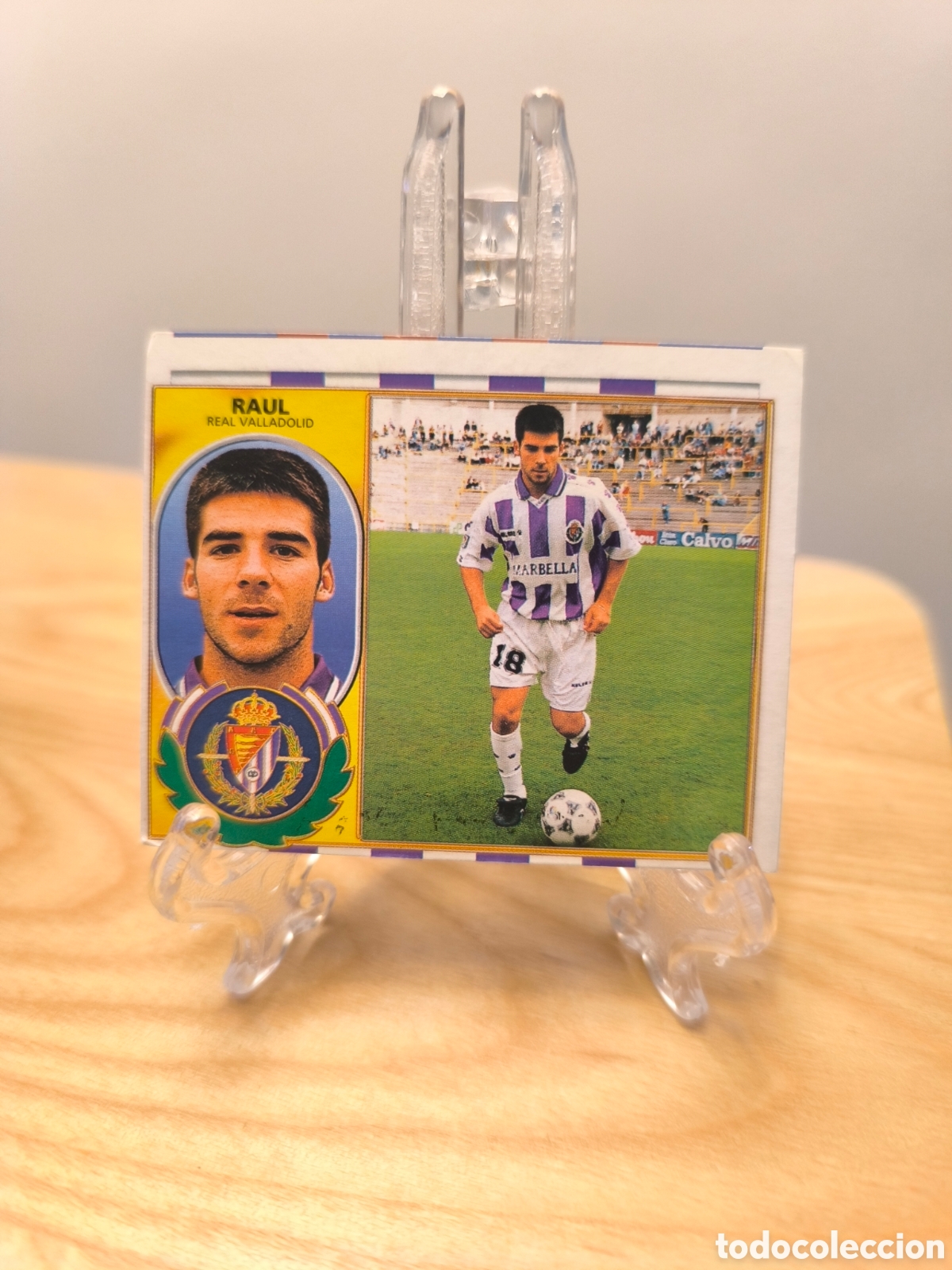 Cromos de Futebol: Raul sin pegar liga 96-97