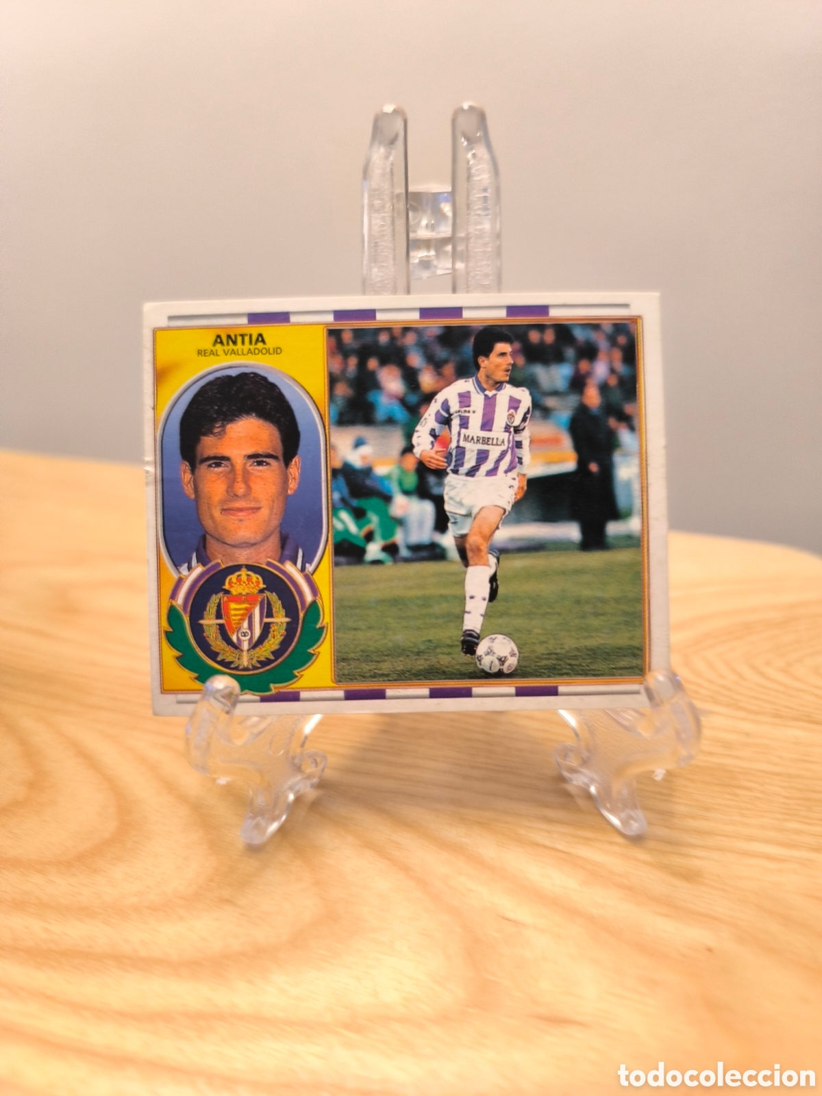 Fu&szlig;ball-Sticker: Cromo de Antia sin pegar Liga 96-97